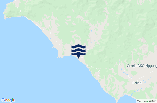 Mapa de mareas Lailunggi, Indonesia