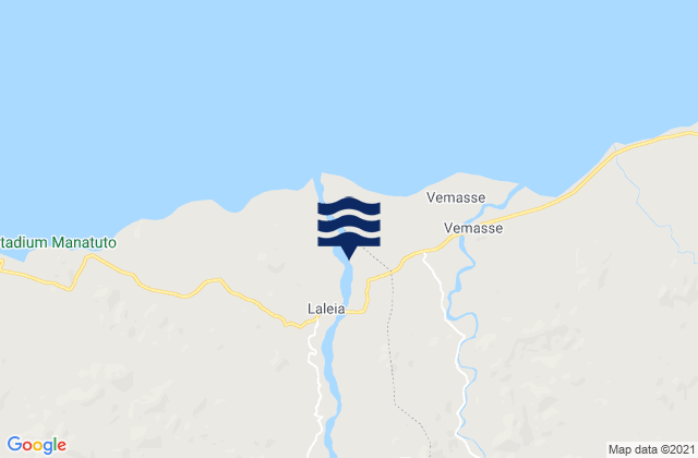 Mapa de mareas Laleia, Timor Leste