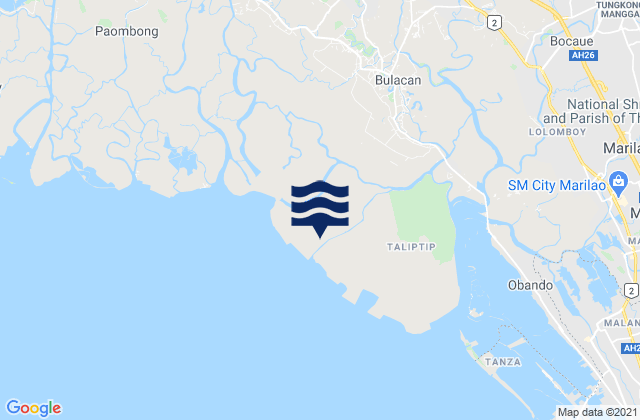 Mapa de mareas Lambakin, Philippines