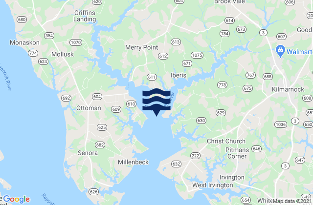 Mapa de mareas Lancaster, United States