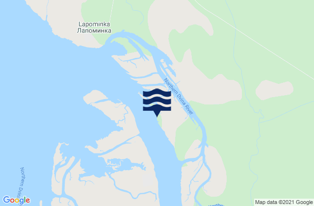 Mapa de mareas Lapominka Island, Russia