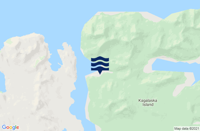 Mapa de mareas Laska Cove (Kagalaska Island), United States