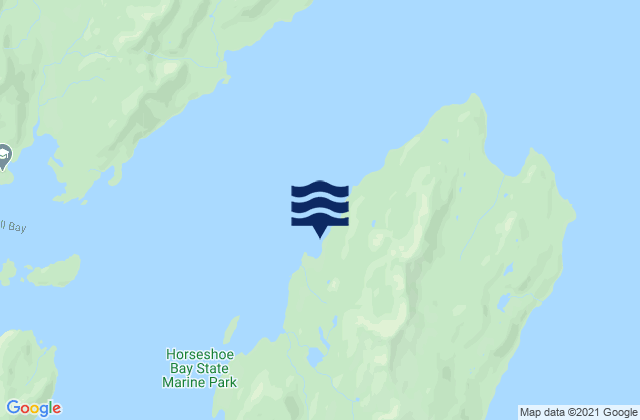 Mapa de mareas Latouche Latouche Island, United States