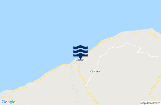 Mapa de mareas Lautem, Timor Leste