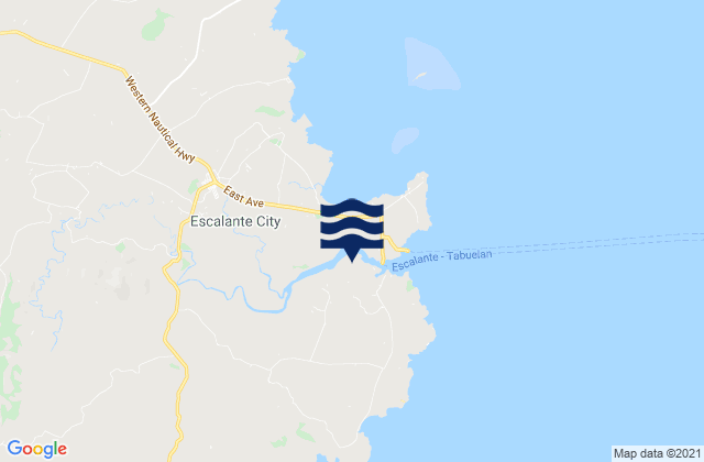 Mapa de mareas Lañgub, Philippines