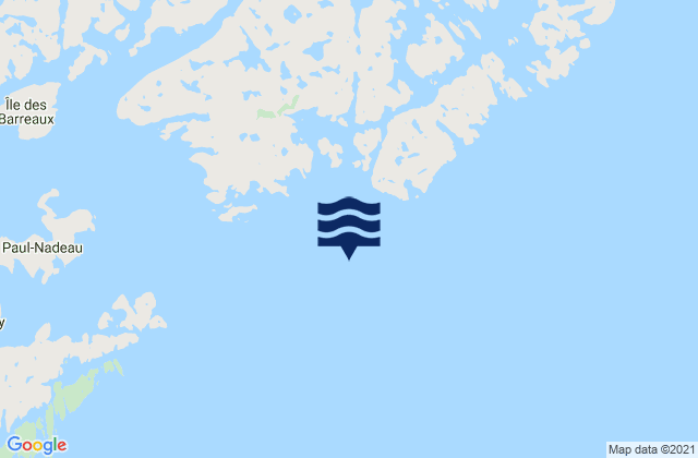 Mapa de mareas Le Pot, Canada