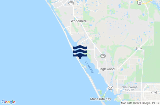 Mapa de mareas Leachs Key, United States