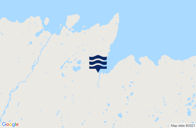 Mapa de mareas Leaf Basin, Canada