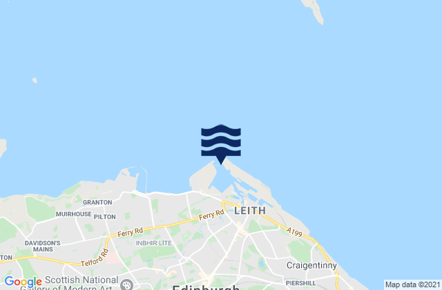 Mapa de mareas Leith, United Kingdom