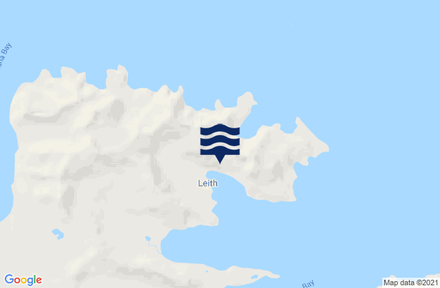 Mapa de mareas Leith Harbor, Argentina