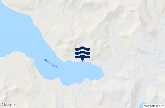 Mapa de mareas Lenard Harbor (Cold Bay), United States