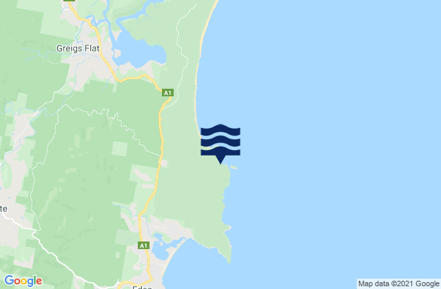 Mapa de mareas Lennards Island, Australia