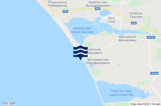 Mapa de mareas Lesnovka, Ukraine