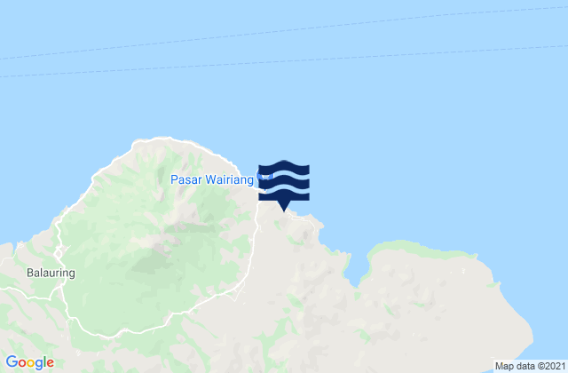 Mapa de mareas Leutubung Satu, Indonesia