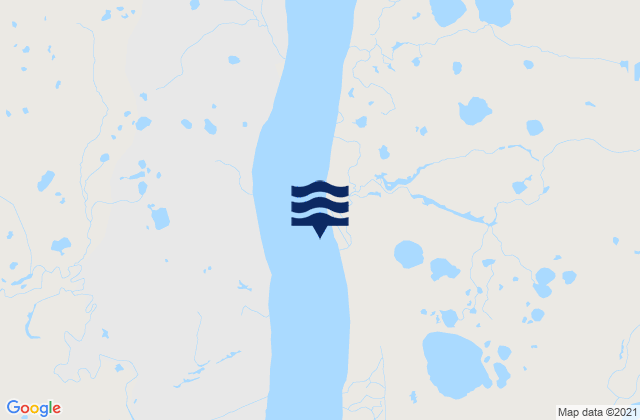 Mapa de mareas Levelock, United States