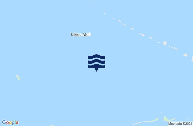 Mapa de mareas Likiep Atoll, Marshall Islands