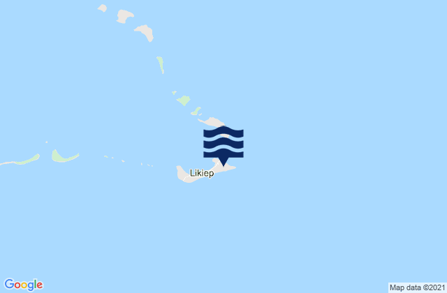 Mapa de mareas Likiep, Marshall Islands