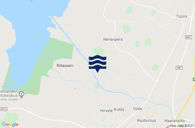Mapa de mareas Liminka, Finland