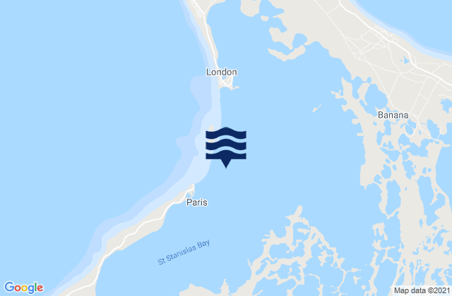 Mapa de mareas Line Islands, Kiribati