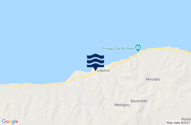 Mapa de mareas Liquiçá, Timor Leste