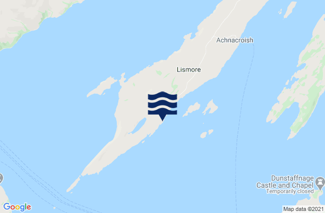 Mapa de mareas Lismore Island, United Kingdom