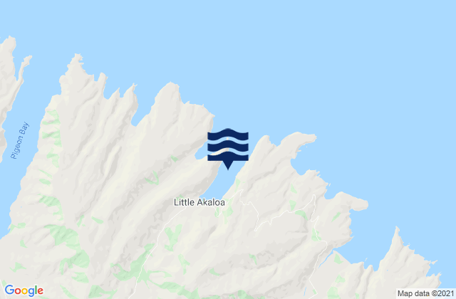 Mapa de mareas Little Akaloa Bay, New Zealand