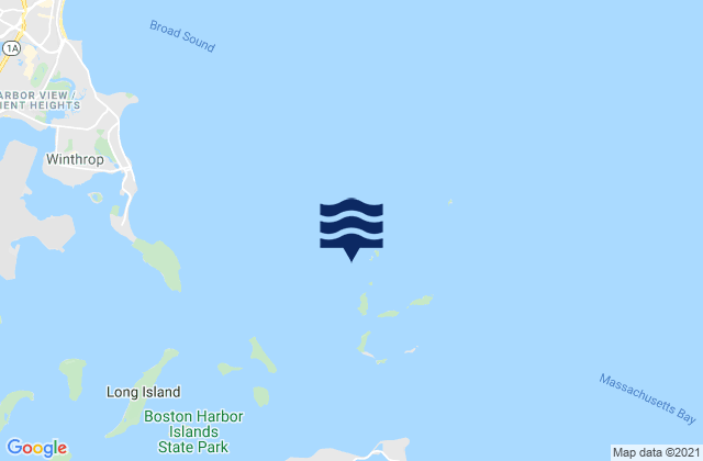 Mapa de mareas Little Calf Island 0.4 n.mi. NW of, United States
