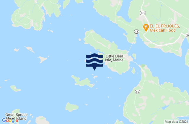 Mapa de mareas Little Eaton Island NNE of, United States