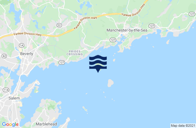 Mapa de mareas Little Misery Island, United States