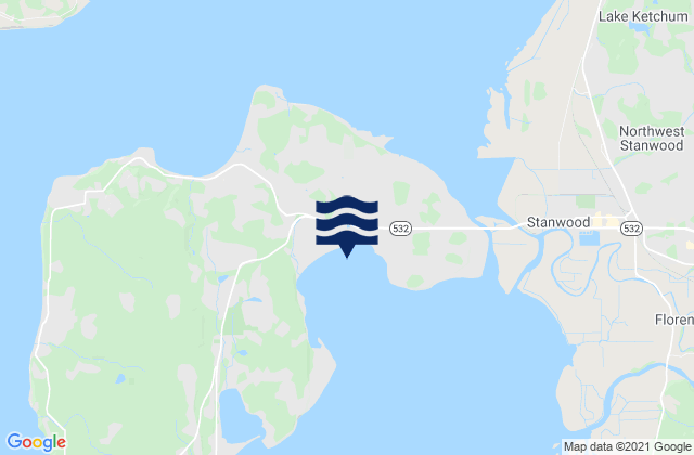 Mapa de mareas Livingston Bay, United States