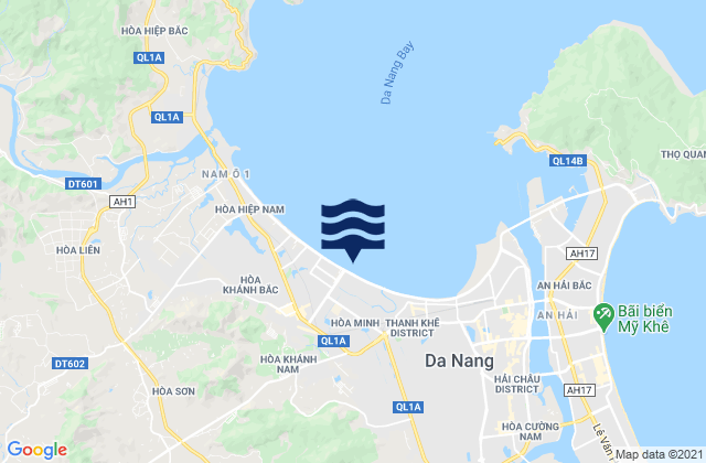 Mapa de mareas Liên Chiểu, Vietnam