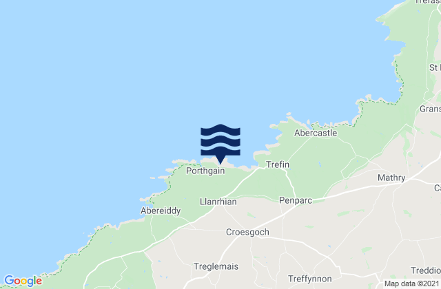 Mapa de mareas Llanrhian, United Kingdom