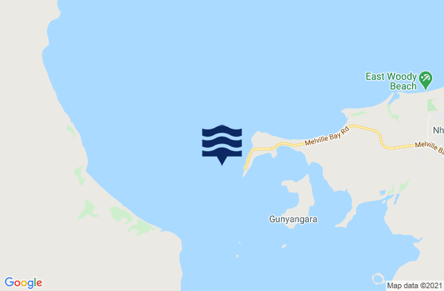 Mapa de mareas Lle Bay (Gove Harbour), Australia