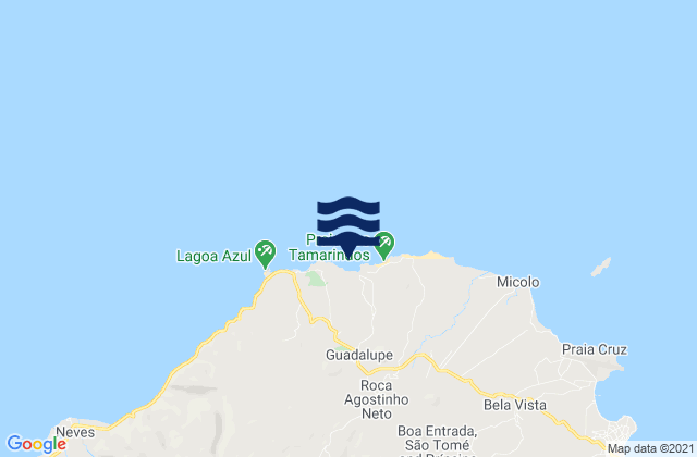 Mapa de mareas Lobata District, Sao Tome and Principe