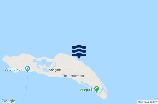 Mapa de mareas Loblolly Bay, U.S. Virgin Islands