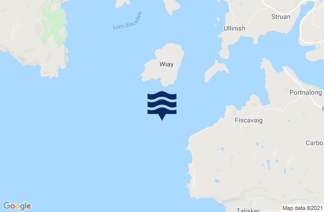 Mapa de mareas Loch Bracadale, United Kingdom