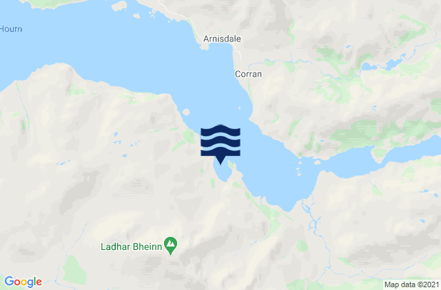 Mapa de mareas Loch Hourn, United Kingdom