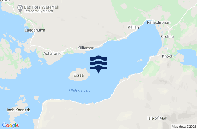 Mapa de mareas Loch na Keal, United Kingdom