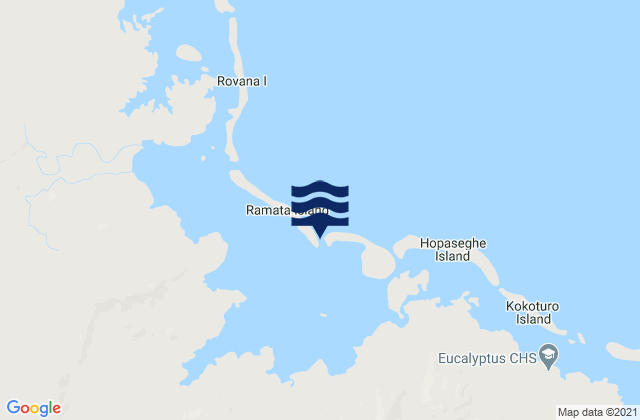 Mapa de mareas Lolomo Passage, Solomon Islands