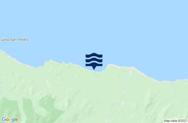 Mapa de mareas Loma Yuca, Panama