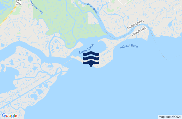 Mapa de mareas Long Point, United States