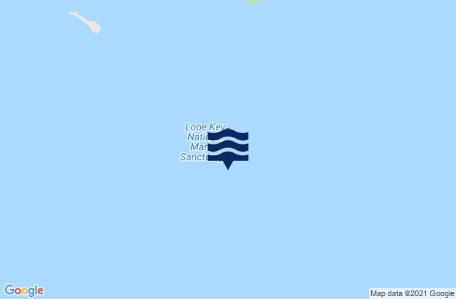Mapa de mareas Looe Key, United States