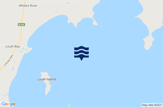 Mapa de mareas Louth Bay, Australia