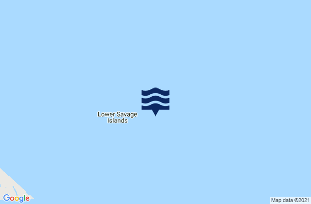 Mapa de mareas Lower Savage Islands, Canada