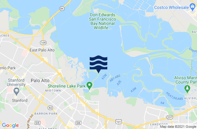 Mapa de mareas Loyola, United States