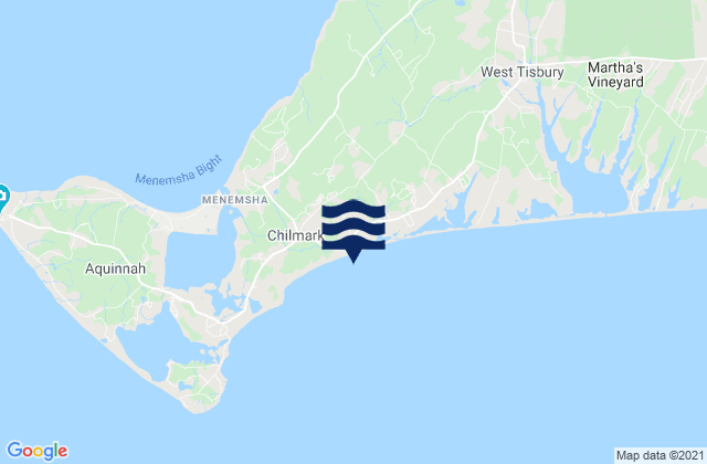 Mapa de mareas Lucy Vincent Beach, United States