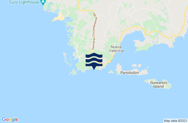 Mapa de mareas Lugmayan Point (Guimaras Island), Philippines