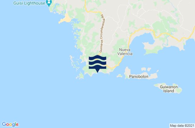 Mapa de mareas Lugmayan Point Guimaras Island, Philippines