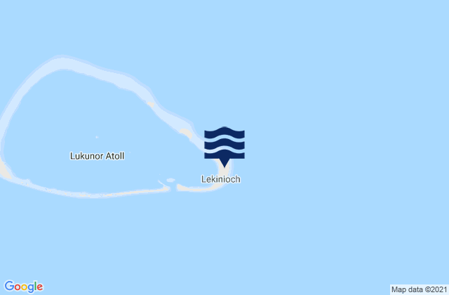 Mapa de mareas Lukunor, Micronesia