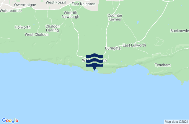 Mapa de mareas Lulworth Cove Beach, United Kingdom
